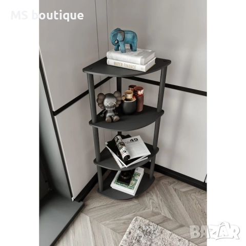 Рафт от МДФ Woody Fashion, 34x105x34см, крака от дърво, 1 брой, снимка 2 - Етажерки - 52800051