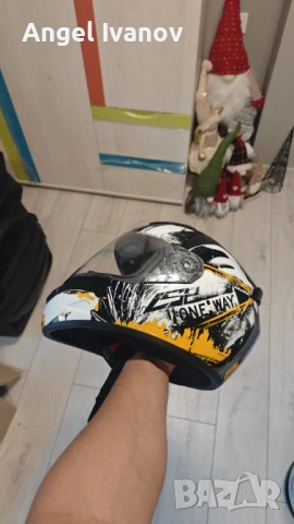 Мото каска ls2 one, снимка 2 - Аксесоари и консумативи - 54322485
