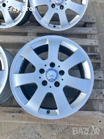 16 джанти 5х112 Mercedes E Class w211 5х112 Мерцедес Оригинал, снимка 9 - Гуми и джанти - 50556522