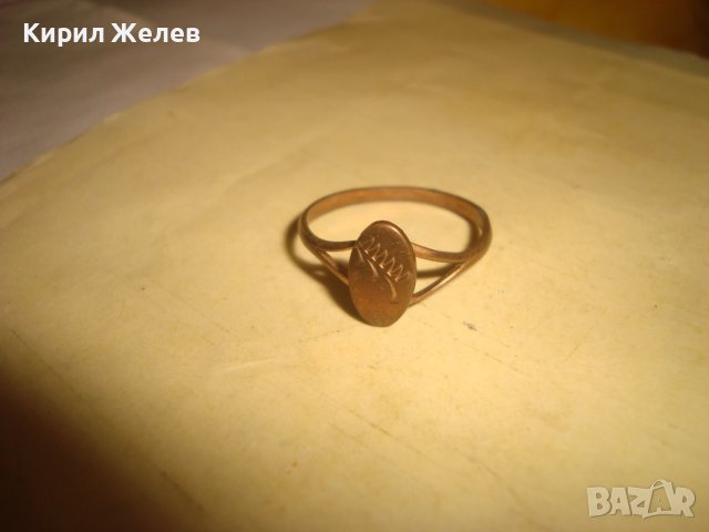 СТАР РЪЧНО ОРНАМЕНТИРАН МАЙСТОРСКИ МЕДЕН ФИН РЕТРО ПРЪСТЕН 27605, снимка 8 - Антикварни и старинни предмети - 37463819