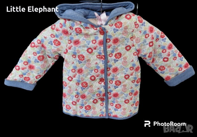 Яке за 18-24 мес момиченце макове,колекция"Flowers",Англия/ново