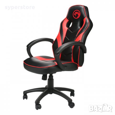 Геймърски стол Marvo CH301 Черно - Червен Ергономичен стол за геймъри, снимка 3 - Столове - 35095431