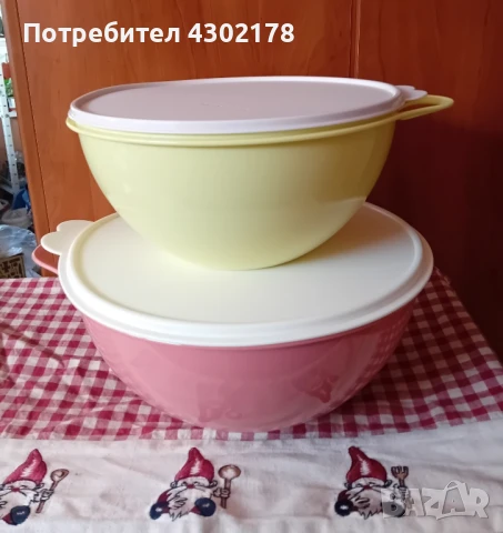 Купи за съхранение , сервиране , пренасяне , месене и втасване , снимка 6 - Други - 50611268