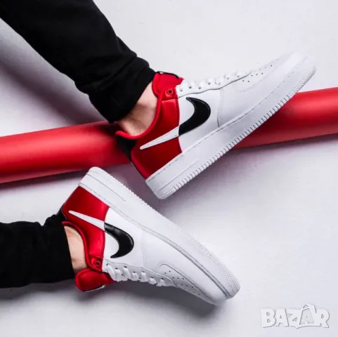 маратонки Nike Air Force 1 LV8 1 'Red Satin' номер 39 , снимка 1 - Маратонки - 47438633