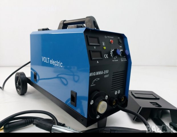 Телоподаващо С Електрожен MIG-ММА 250А VOLT Electric Пълен Комплектлв. , снимка 5 - Други инструменти - 37238914