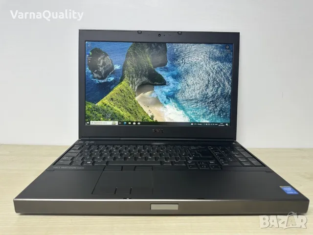 Quad i7, Мощна работна станция - Dell Precision M48OO, i7-4800MQ, 256GB SSD, 16GB RAM, NVIDIA QUADRO
