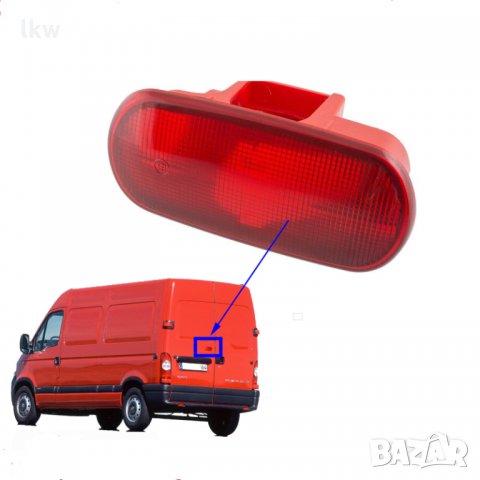 Трети стоп за RENAULT Master-Nissan NV400-OPEL Movano-FIAT Jumpy- Scudo-PEUGEOT Expert