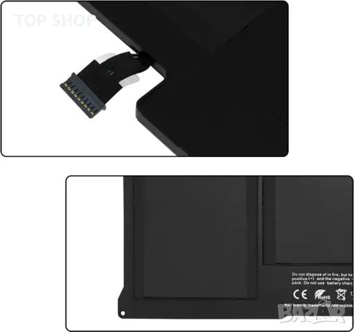 Батерия  за Apple MacBook Air 13 7200mAh (55Wh), 4 клетки Li-ion- polymer 7.6V, снимка 3 - Батерии за лаптопи - 48622112