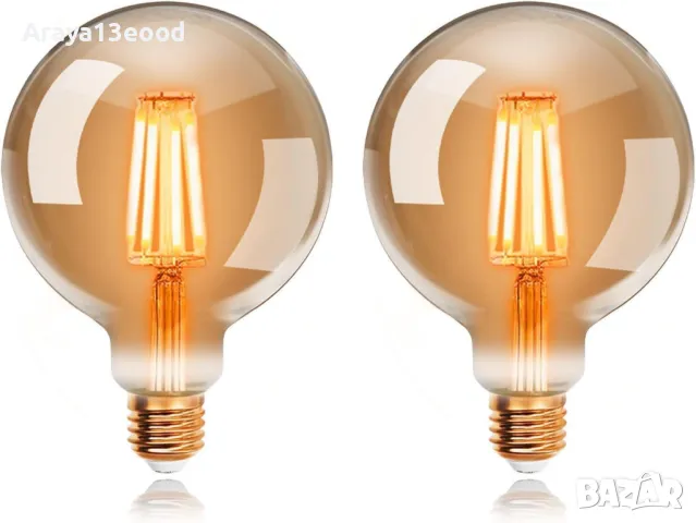 ExtraStar Винтидж LED Крушка G95 - 2200K, 4W