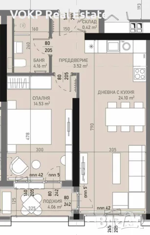 2-СТАЕН Апартамент до ключ с акт16 в затворен комплекс Central Park , снимка 7 - Апартаменти - 52010413
