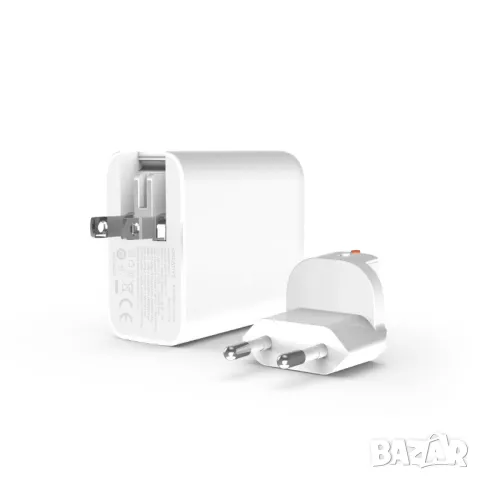 Creative бързо зарядно 67W USB-C GaN с 3 порта, снимка 2 - Оригинални зарядни - 50082646