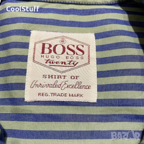 Мъжка Риза Hugo Boss Размер L, снимка 3 - Ризи - 54100284