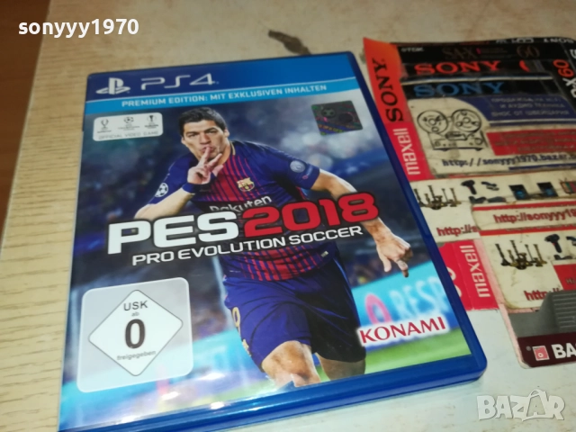 SONY PS4 GAME PES 2018 0610251319, снимка 12 - Игри за PlayStation - 51960883