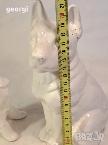 порцеланови фигурки кучета териер и немска овчарка 22/3, снимка 9 - Колекции - 49187794