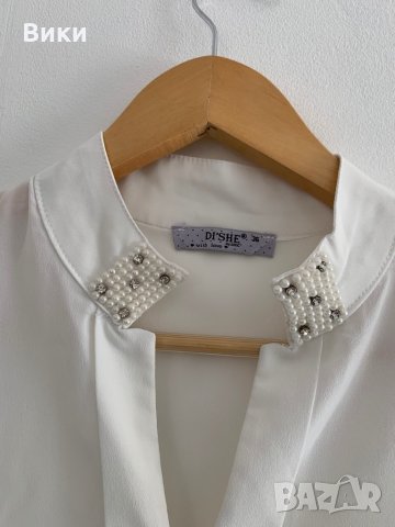 Красива Бяла риза, снимка 4 - Ризи - 29085574