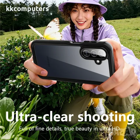 REDPEPPER A Series за Samsung Galaxy A27 5G IP68 Водоустойчив Удароустойчив PC TPU PET Калъф – Черен, снимка 8 - Калъфи, кейсове - 55852189