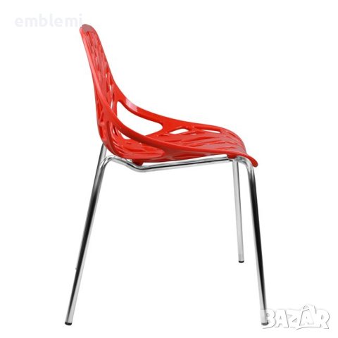 Стол трапезен  Elsa HM0023 Червен, снимка 2 - Столове - 44277021