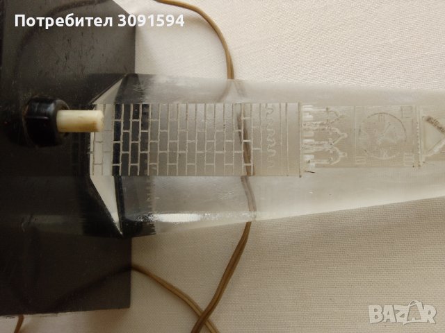 Лампа сувенир Кремъл Спаска кула на СССР, снимка 6 - Антикварни и старинни предмети - 44414887