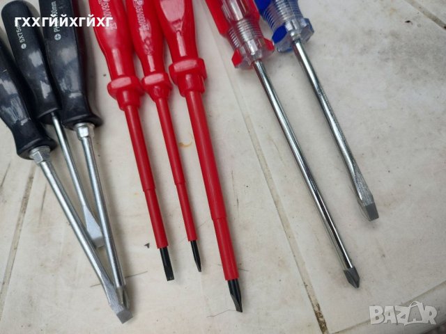 Продавам 8 броя отвертки , снимка 8 - Отвертки - 42107045