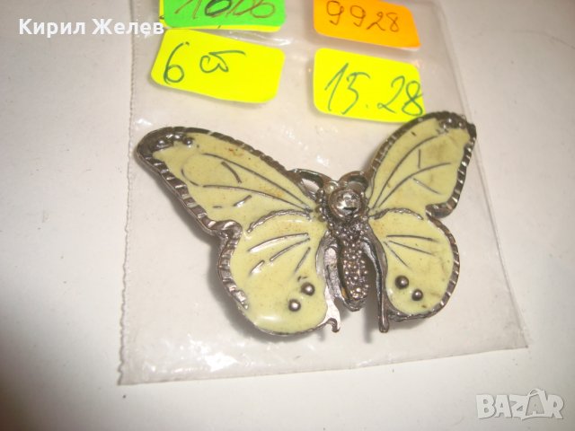 ЕМАЙЛИРАНА БРОШКА ПЕПЕРУДА 9928, снимка 7 - Други - 30446930