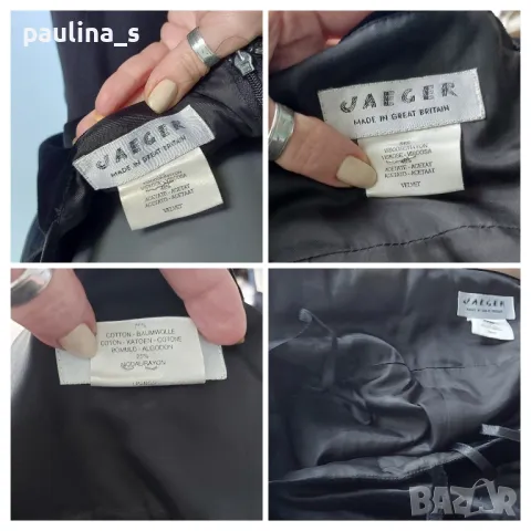 Два различни броя / Дизайнерска Рокля, за повод / коприна и кадифе , снимка 17 - Рокли - 28687167