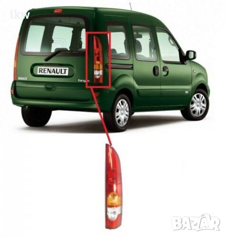 Стоп за RENAULT KANGOO 2003-2008 Шофьорска или Пасажерска страна, снимка 2 - Части - 29633447