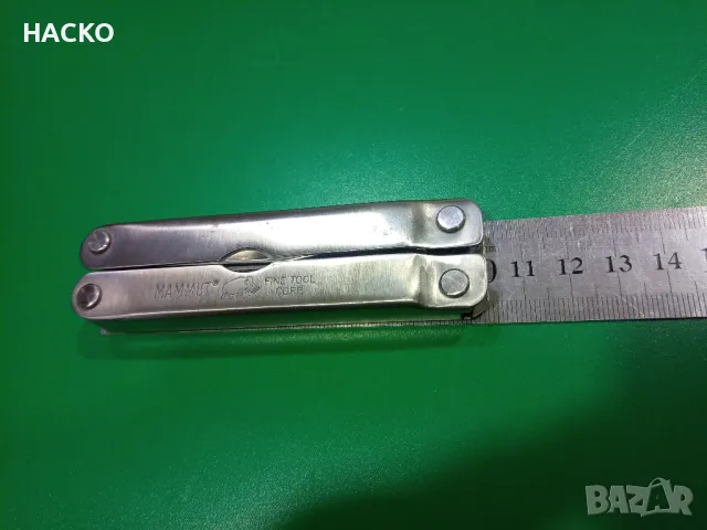 MAMMUT SWISS Мултифункционална ножка с клещи Внос от Англия, снимка 8 - Ножове - 47980808