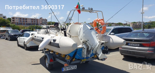 МОТОРНА ЛОДКА 5.5м., снимка 3 - Воден транспорт - 54163764