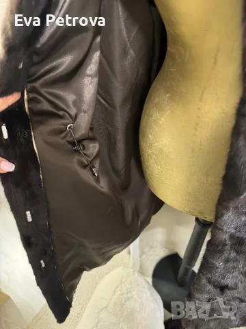 Mink coat Дамско палто от Норка S/M , снимка 8 - Якета - 48443926