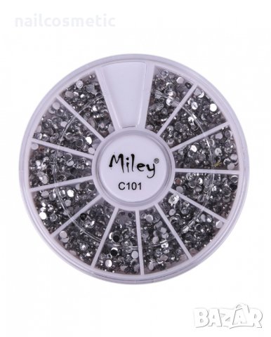  СРЕБЪРНИ КРЪГЛИ КАМЪЧЕТА - 2мм