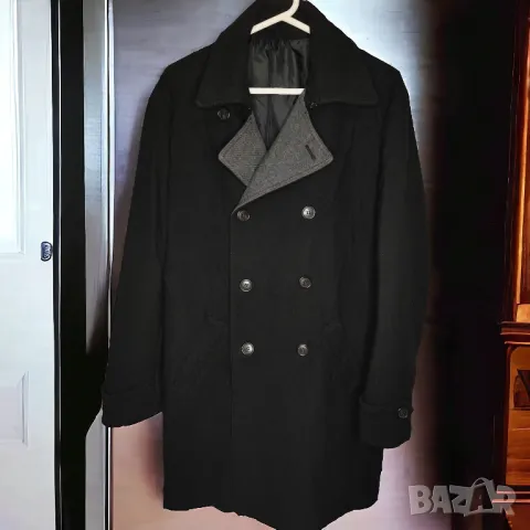 Мъжко палто от вълна L/XL