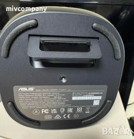 Проектор Asus ZenBeam L2, DLP, Full HD Нов!!!, снимка 3 - Плейъри, домашно кино, прожектори - 54065375