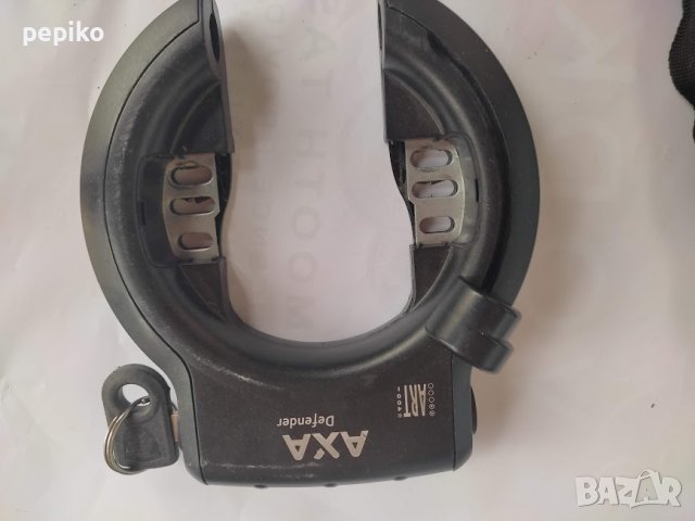 Продавам колела внос от Германия заключващо устройство за велосипед AXA DEFENDER+верига, снимка 4 - Аксесоари за велосипеди - 42482140