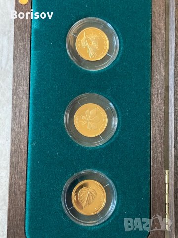 Златен сет монети 24K, снимка 6 - Колекции - 29987412