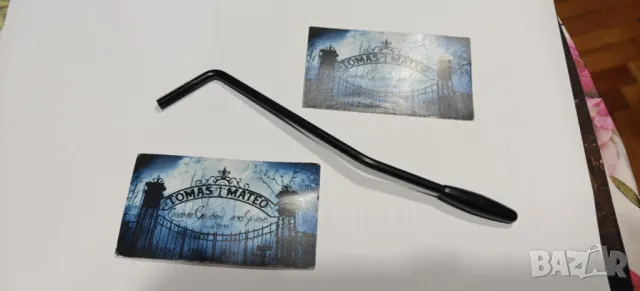 Черна ръчка (arm bar) за Squier Tremolo, снимка 2 - Китари - 48907135