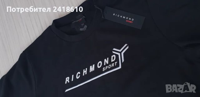 John Richmond RICH Sport Мens Size 2XL НОВО! ОРИГИНАЛ! Мъжки Суичър без ръкави!