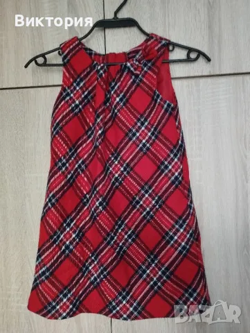 коледна рокля 4-5г, снимка 2 - Детски рокли и поли - 47941038