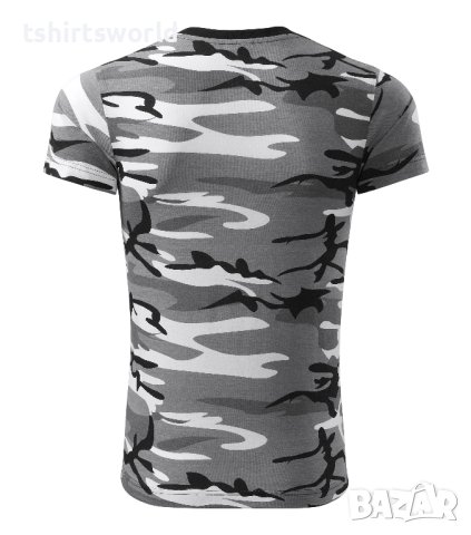Нова мъжка камуфлажна тениска (светъл камуфлаж), снимка 3 - Тениски - 42255065