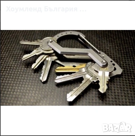 Стоманен ключодържател 6в1 за 8 ключа, снимка 4 - Други инструменти - 54344573