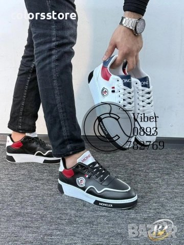 Мъжки черни кецове Монклер/BR214