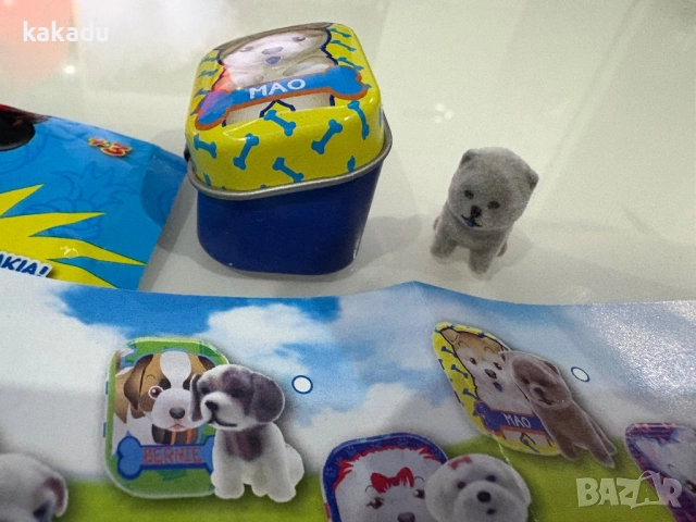 Кученце в метална кутийка - Mao, снимка 2 - Фигурки - 52317530