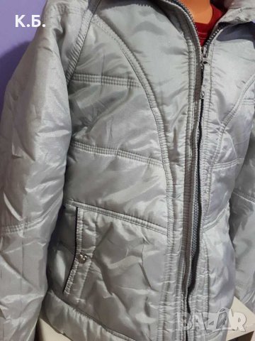 Сребристо яке р-р 116/122, снимка 3 - Детски якета и елеци - 31668739
