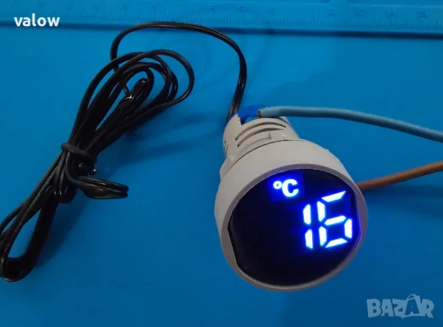 Цифров термометър със сонда 220v , -20 - 120℃, снимка 2 - Друга електроника - 49142004