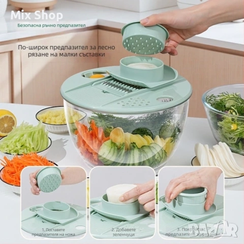 Нов Универсален кухненски уред 3-в-1, снимка 2 - Други стоки за дома - 54091412