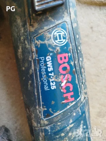 Ъглошлайф BOSCH GWS 7-125 - за ремонт, снимка 3 - Ъглошлайфи - 55808190