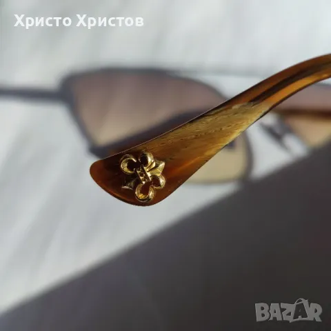 Мъжки луксозни слънчеви очила Chrome Hearts DO NAD GO, снимка 4 - Слънчеви и диоптрични очила - 47351049