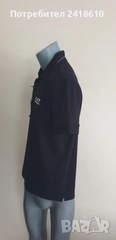 Emporio Armani EA7 Pique Pima Cotton Slim Fit Mens Size L НОВО! ОРИГИНАЛ Мъжка Тениска!, снимка 10 - Тениски - 53918159