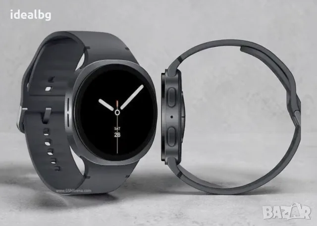 НОВ! Смарт Часовник Samsung Galaxy Watch 8 BT 44mm Graphite / Silver 2г. Гаранция!, снимка 3 - Смарт гривни - 55922433
