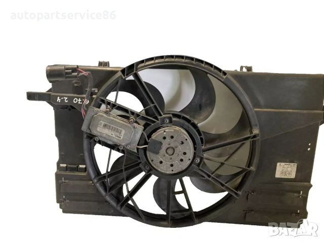 Вентилатор за охлаждане на двигателя за Volvo C70 2.4 БЕНЗИН (2008) 0130303929, снимка 2 - Части - 54136762