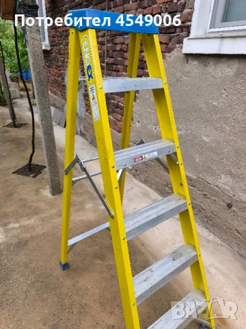 Двойна стълба електротехническа, снимка 1